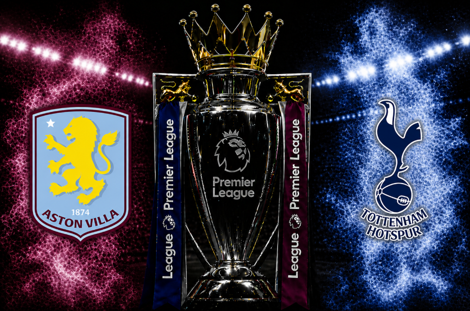 Tottenham take control early, beat Villa and move out of the relegation zone.