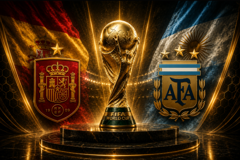 Espanha conquista o mundo: La Roja supera a Argentina em uma final épica e conquista a Copa do Mundo de 2026